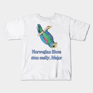 Dead Parrot - Norwegian Blues Stun Easily, Major Kids T-Shirt